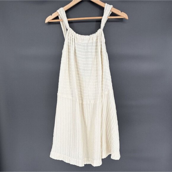 Free People Shay Convertible Mini Dress S Ivory Beach Vacation Summer Party Boho - Picture 1 of 6